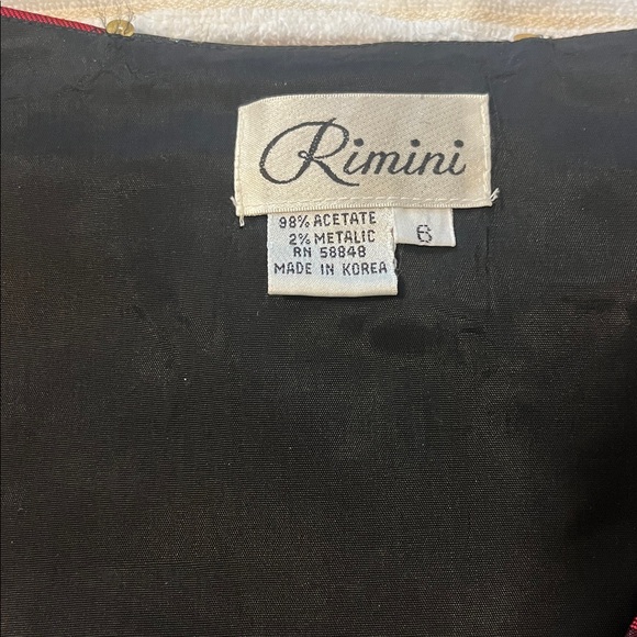 Vintage Rimini fashion holiday party blazer - Picture 6 of 8